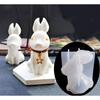 Easter Rabbit Resin Molds for DIY Art Craft Gypsum Ornament