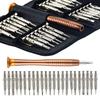 Mini Precision Screwdriver Set 25 In 1 Electronic Torx Screwdriver Opening Repair Tools Kit for IPhone Camera Watch Tablet PC