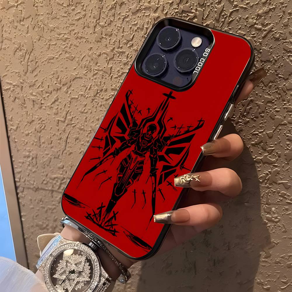 Чехол U-Ultrakill Black Candy Matte для iPhone 17, 16, 15, 14, 13, 12, 11, Mini, Pro, E, SE4, XS, MAX