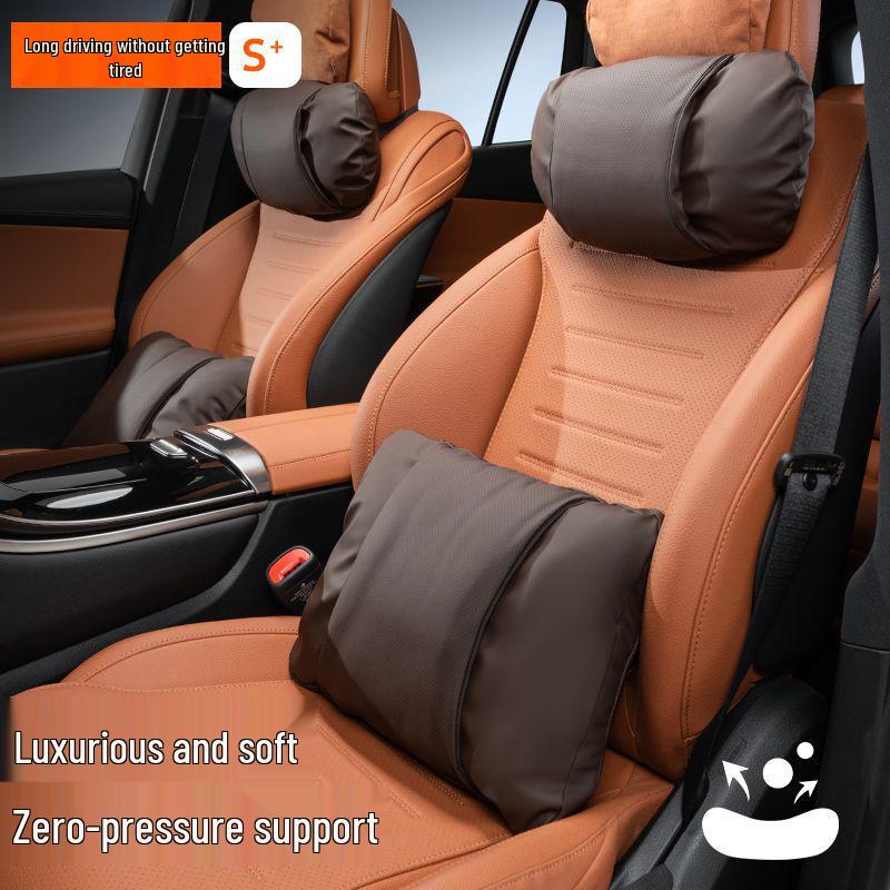 Compatible with car headrests, backrests, S-Class Maybach M9 seats, lumbar and neck supports, and car pillows.