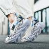 High Quality Shoes Trainers Men Fashion Printed Men's Casual Sneakers Big Size 46 Breathable Blade Shoes Men Zapatillas Hombre