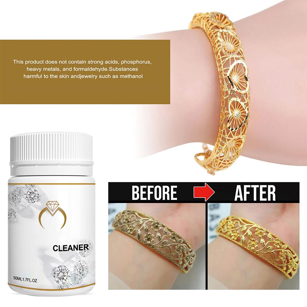 Высококачественное 50 мл чистящее средство для ювелирных изделий, универсальное чистящее средство для дезинфекции H6G6