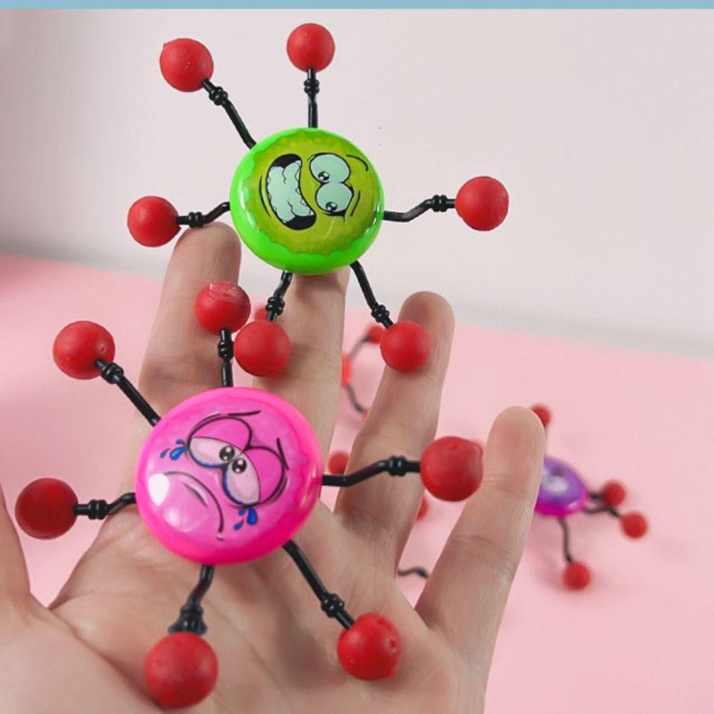 Stress Relief Sticky Wall Climbing Easy To Stick on Wall Spider Hand Throw Toy   Relieve Boredom