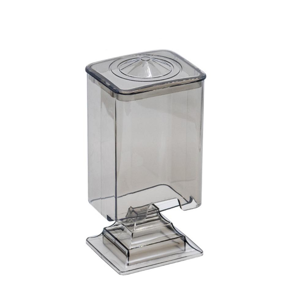 Sealed Cosmetics Cotton Pad Holder Plastic Makeup Pads Container Makeup Cotton Pad Box for Bedroom