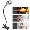 Clip-on Desk Lamp for Tattoo Nail Art Reading Beauty Makeup Table Lamp Reading Lamp Eye Protection