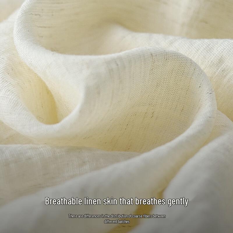 VICTORIA&VERA Женское хлопково-льняное платье макси с коротким рукавом и поясом