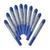 Mitsubishi Pencil Uni Whiteboard Markers Fine Round Tip Blue 10-Pack PWB2M.33