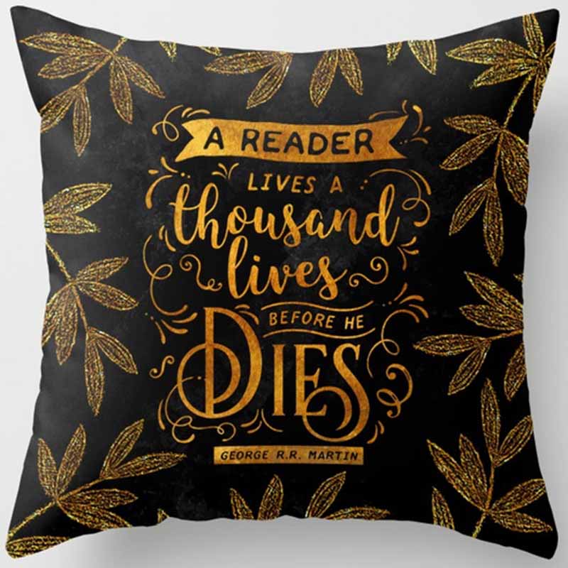 Черно-желтая квадратная наволочка, украшение для дома, чехол для автомобильного дивана 45 см * 45 см