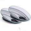 360 Degree Rotatable Car Blind Spot Mirror No Border Small Circular Rearview Mirror HD Blind Spot Auxiliary Observation