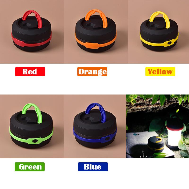 Outdoor Led Tent Light With Battery Power And Hanging Hook For Camping Trips