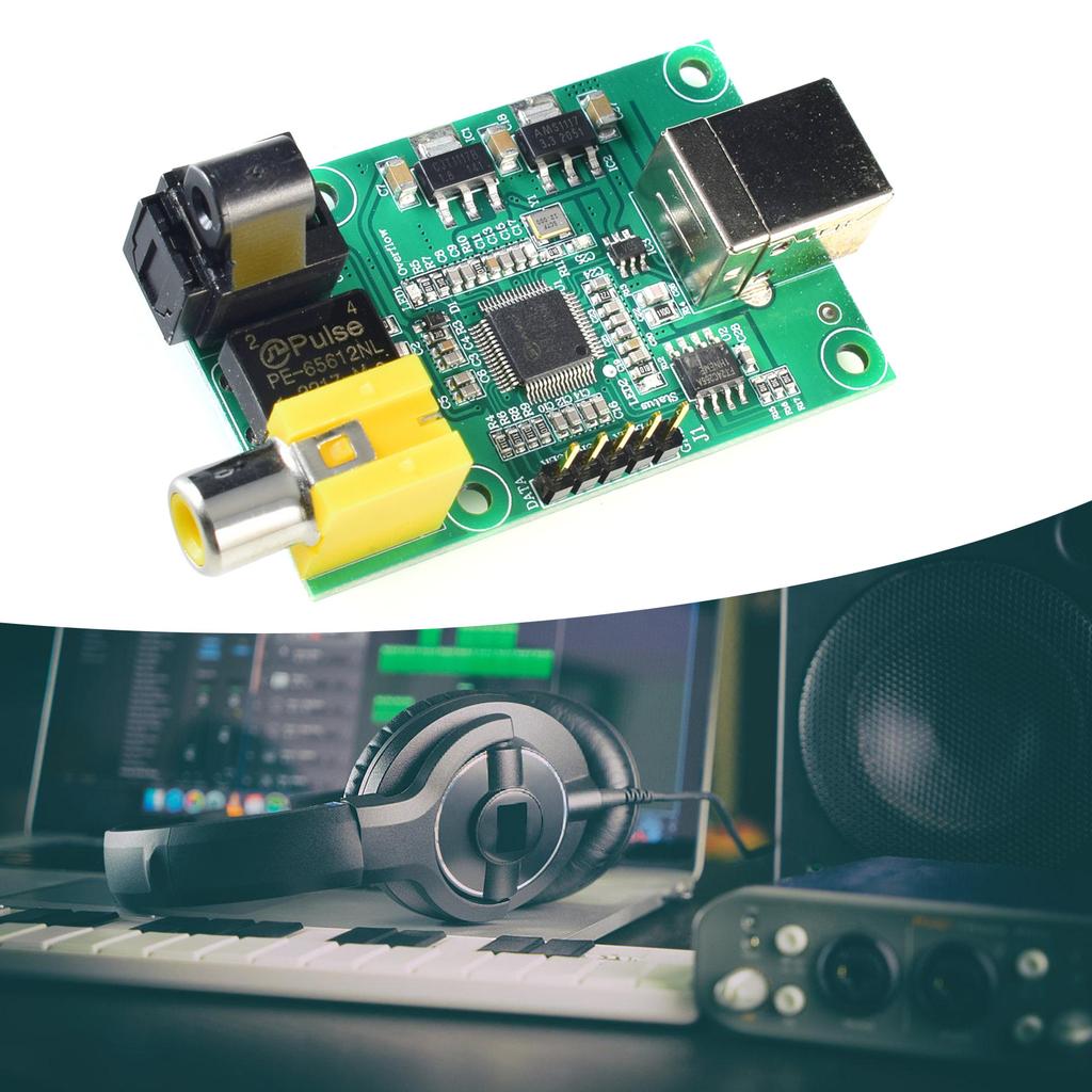 LJMSA9123 USB-модуль аудиотракта 24 бит с выходами SPDIF и I2S обеспечивает высококачественный звук 24 бит 192 кГц