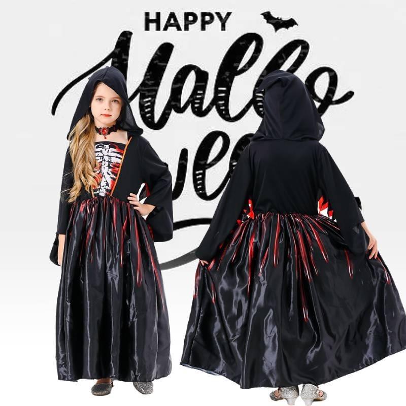 Enchanting Halloween Witch Costume For Girls Perfect For Cosplay And Parties