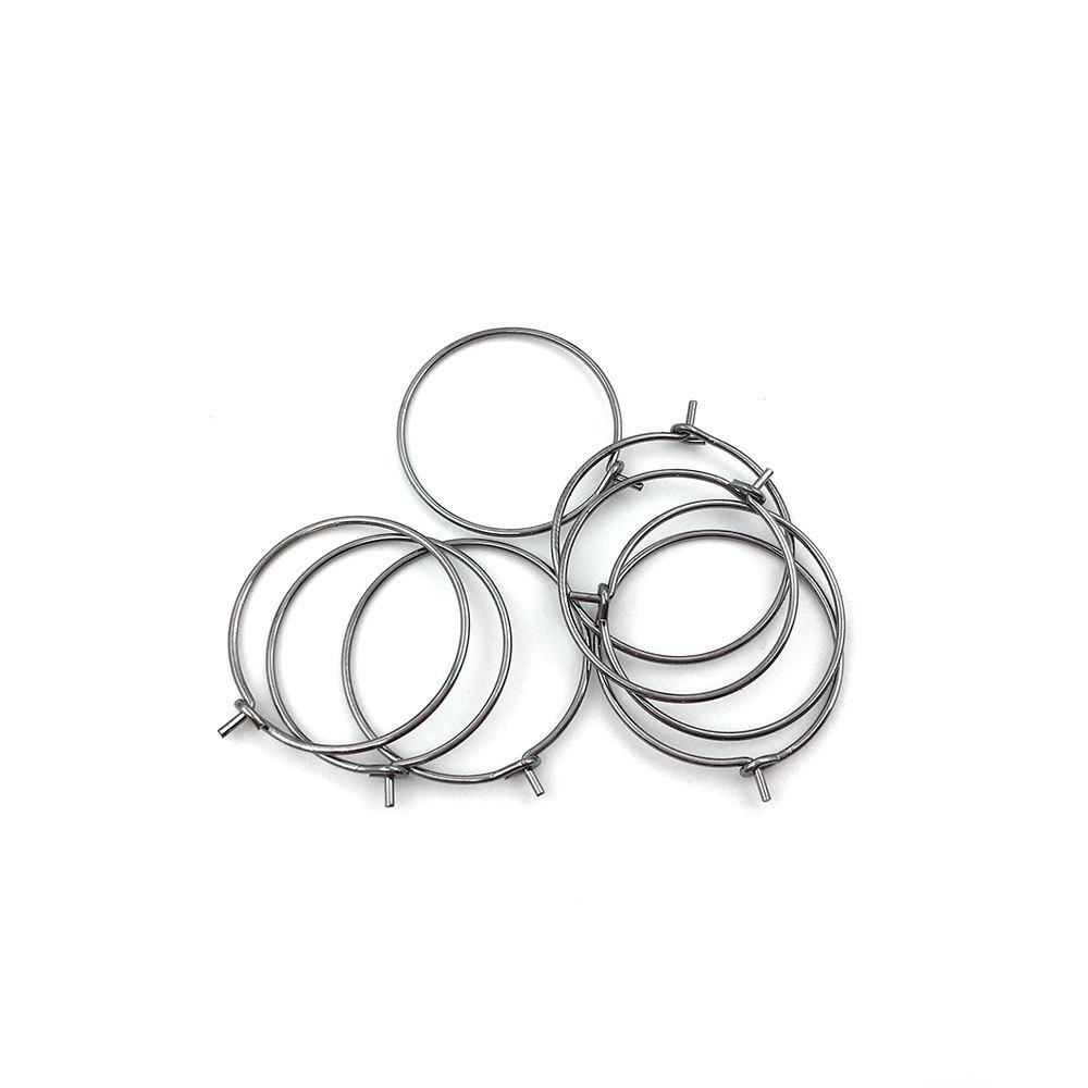 Набор аксессуаров для серег в форме девятки, разноцветный, сделай сам