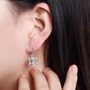 Copper custom crystal crown necklace earring Jewelry sets for Woman fashion party accessories Christmas Gifts