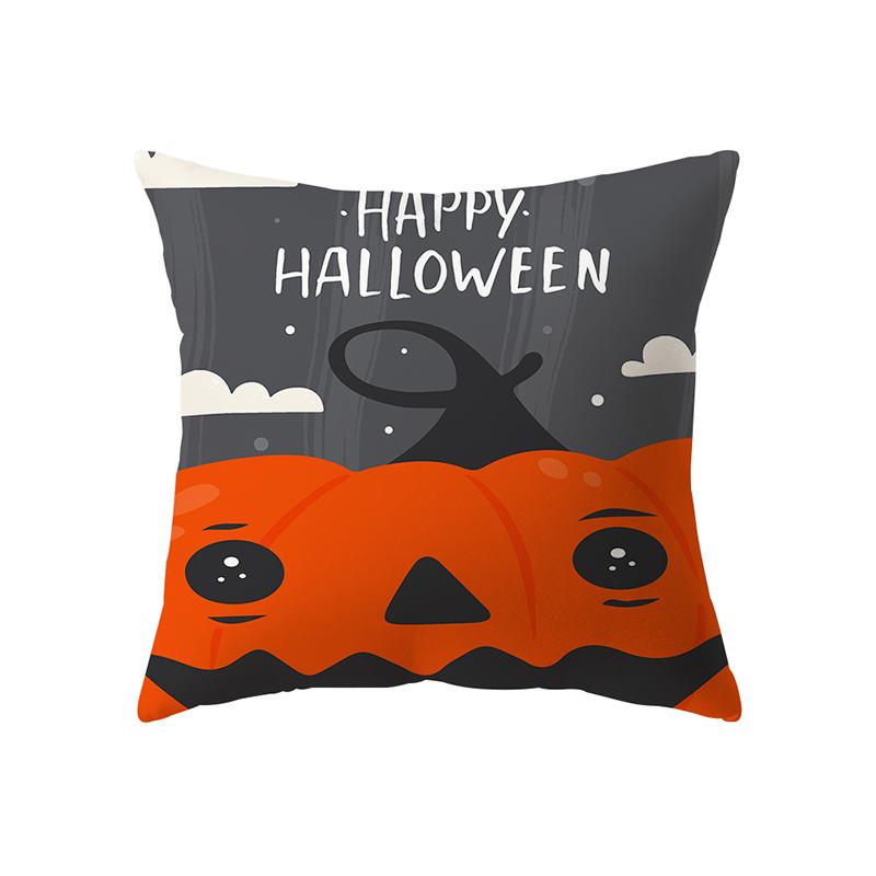 Коллекция черепов и тыкв на тему Хэллоуина, наволочка для дивана, праздничный подарок, декор для вечеринки, дом