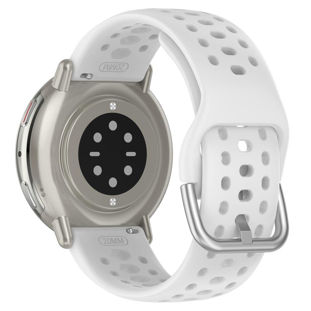 Для Huami Amazfit Active 2 (А2437) Дизайн с отверстиями для ремешка 20 мм Регулируемый силиконовый ремешок для часов