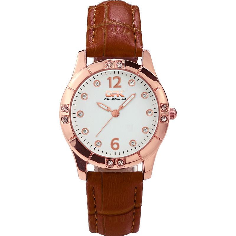 OPK8160 WOMEN'S Quartz Watch Simple and Fashionable Waterproof