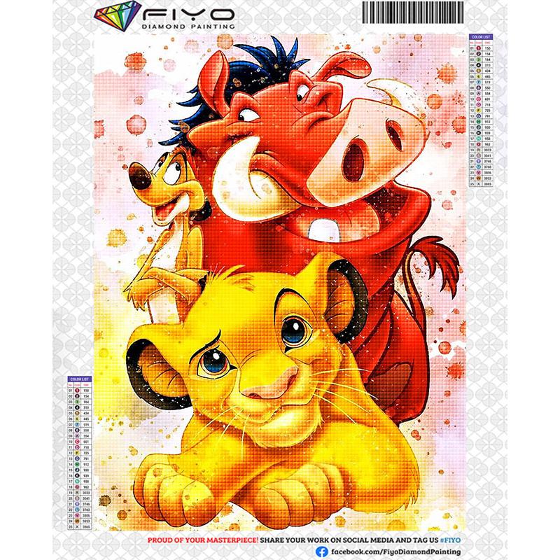 Diamond Painting Disney Lilo & Stitch Picture 5D DIY Full Round Drill Mosaic Embroidery Cross Stitch Kits Home Decor