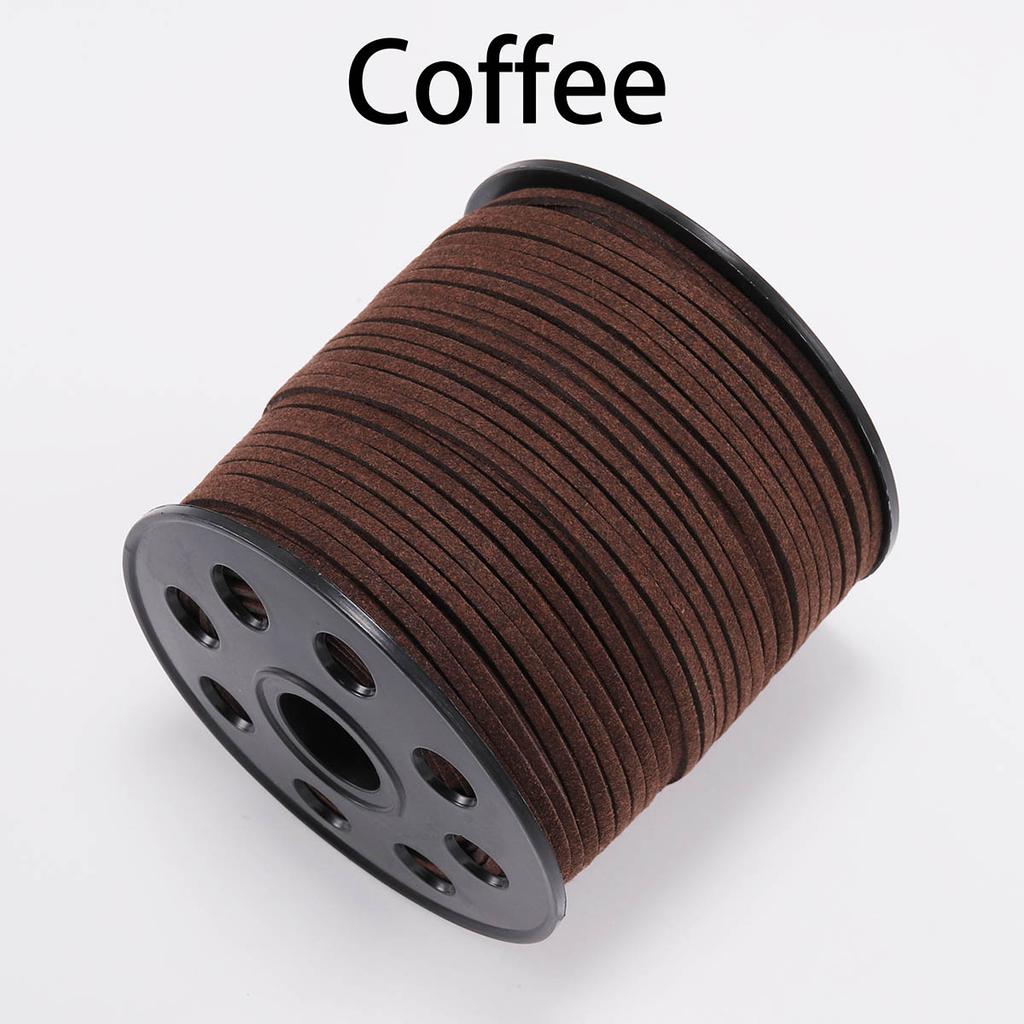 10 м/лот, 2,5 мм, плоский плетеный из искусственной замши, корейский бархатный кожаный браслет ручной работы с бисером, ожерелье «сделай сам» для изготовления ювелирных изделий, фурнитура