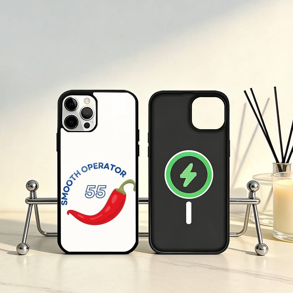 55 Chili C-Carlos S-Sainz Чехол для телефона для iPhone17,16,15,14,13,12,11 Plus,Pro Max Магнитный для Magsafe Беспроводной зарядки