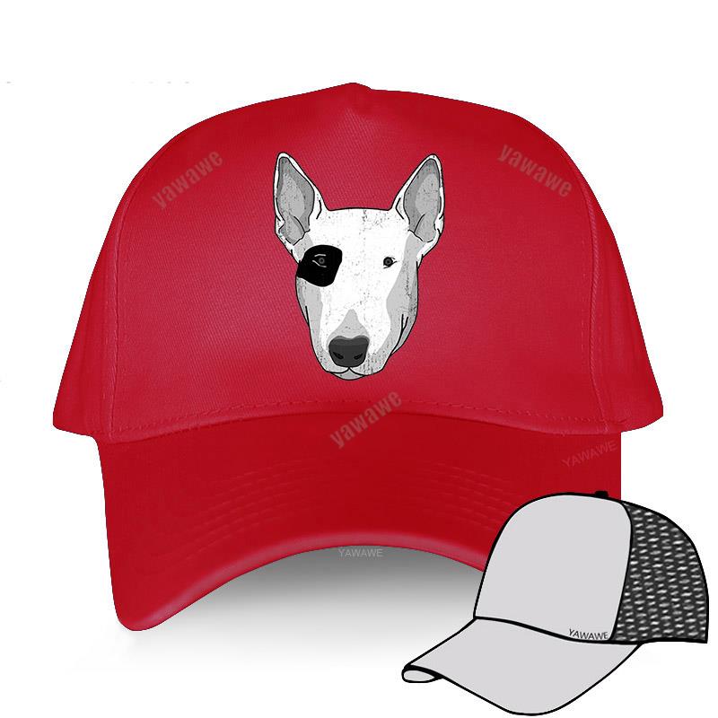 Baseball Cap Spring Summer Solid Sunhat Fashion Adjustable Bull Terrier Old School Dad Hat Cotton Outdoor Yawawe Caps
