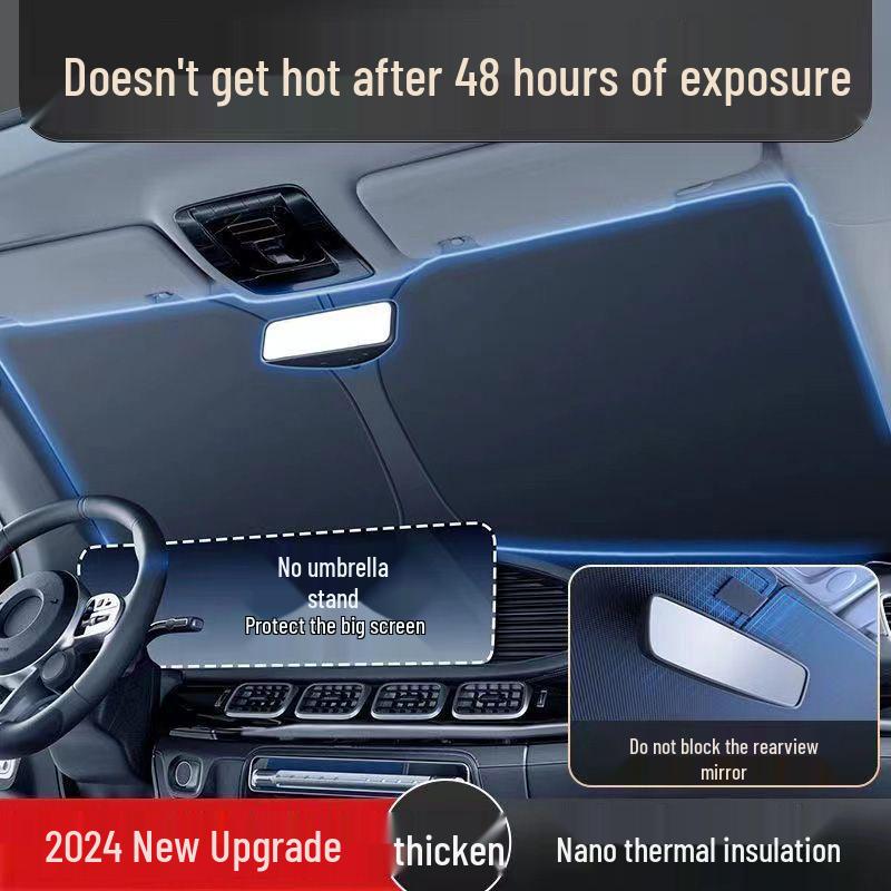 Солнцезащитный козырек Geely Galaxy L6/L7: Летняя защита от жары и солнца для лобового стекла