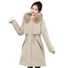 Removable Inner Liner, One-piece, Three-wear Down Cotton Jacket, Women's Mid-length Winter Thickened Cotton-padded Jacket