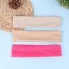 Women Solid Color Elastic Headband Soft Sports Yoga Sweatband Headwrap Wide Makeup Hairband  Simple Hair Accessories