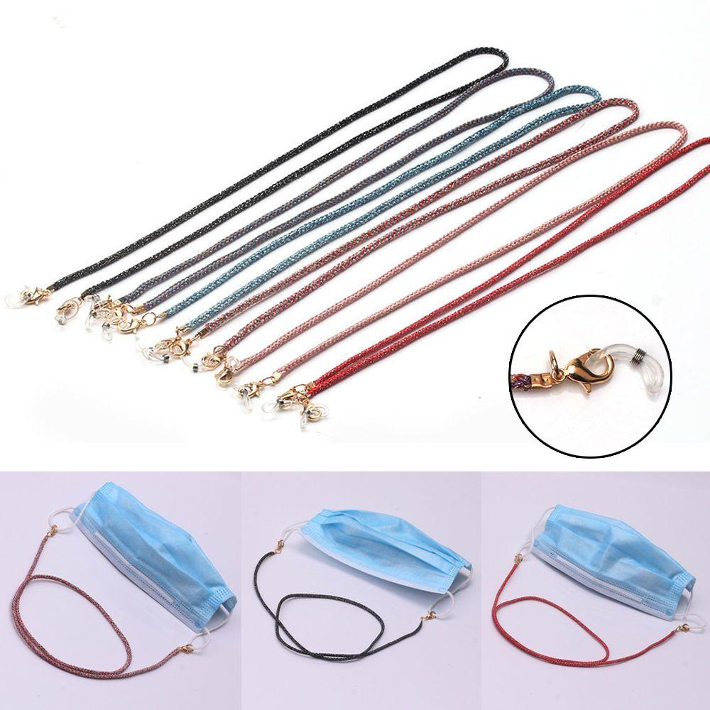 Non-Slip Lightweight Anti-lost Hanging Necklace Glasses Lanyard Eyewear Chain Mask Holder Strap
