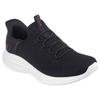 Skechers Bobs Sport Мода Удобные Минималистичные Универсальные Низкие Повседневные Кроссовки Женские Черный 117713-BLK