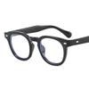 Stylish Retro Casual Transparent Lens Oval Glasses Men Women Elegant Eyeglasses Frame Male Clear Lens