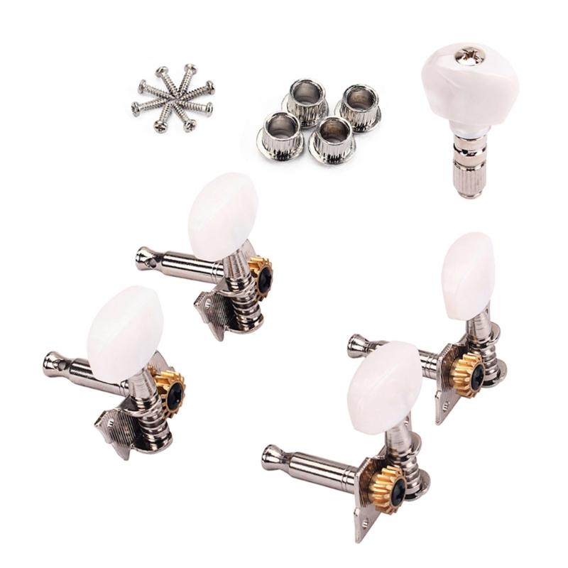 Banjos Tuning Pegs, Banjos Tuning Knobs, Banjos Tuning Key Banjos Semi-Closed Machine Head Musical Instrument Tool Set