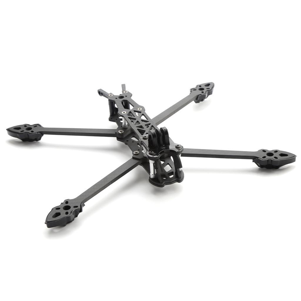 Рама квадрокоптера Mark4 8 дюймов 375 мм с 5-миллиметровой стрелой, 3K Carbon Fiber 8'' FPV Freestyle, пульт дистанционного управления