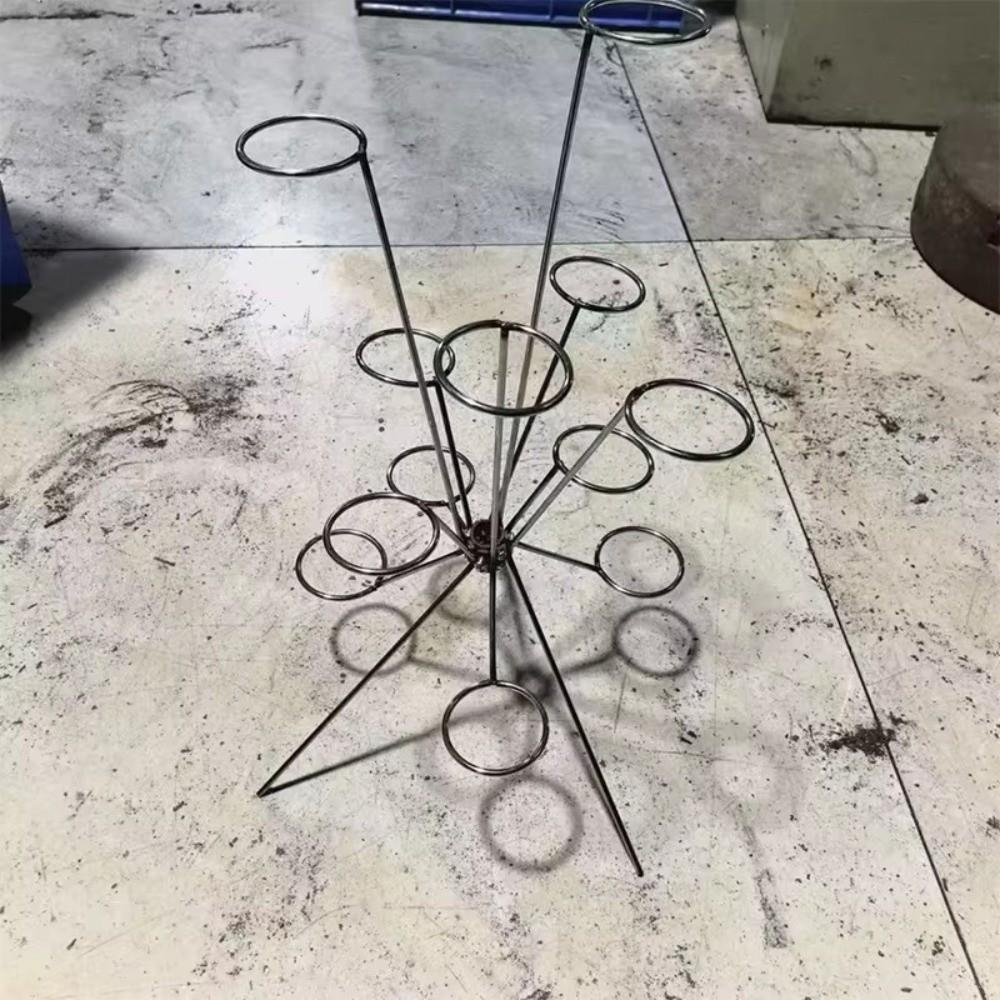 Простая металлическая фруктовница Прочный настольный поднос для фруктов Креативная стойка для хранения фруктов Домашнее украшение