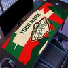 Custom Name,Minnesota Wild Mouse Pad, Large Gaming Desk Mat, Non-slip XXL Mousepad for Laptop & Tablet, Mini PC Playmat with Stitched Edges