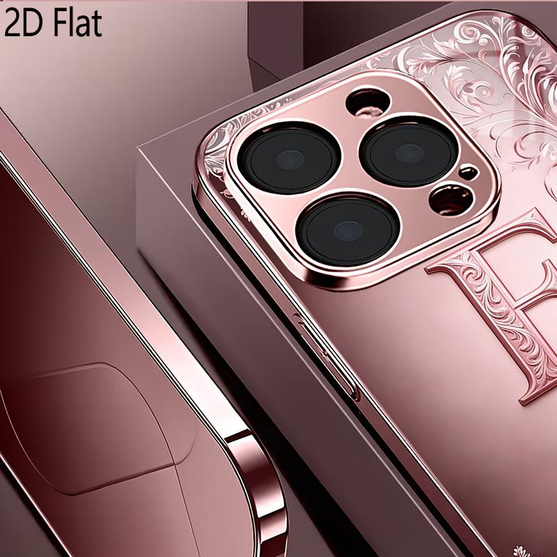 Свитки 2DПлоский Для iPhone17 18 16 15 14 13 12 11 Pro Max XS XR 8 7Plus Чехол для телефона Ударопрочный Защитная задняя крышка