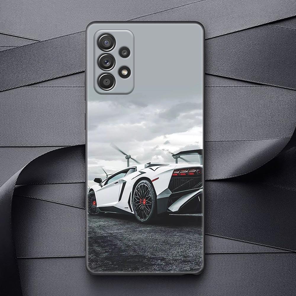 Роскошный чехол для телефона Samsung Galaxy A32 A33 A31 A23 A22 A21S A13 A12 A11 A03 A02 01 5G, силиконовый чехол для мужчин, спортивные автомобили