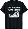 Футболка унисекс «Деревообработка «Это мой единственный самолет»»
