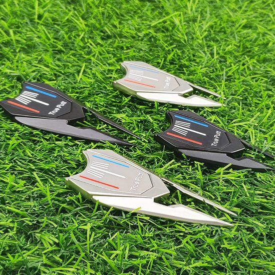 Golf Divot Fork Heavy Duty Sharp Magnetic Abrasion Resistant Lawn Care Rust-proof Golf Divot Repair Tool Golf Club Ball Marker Golf Training