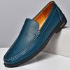 Модная мужская обувь из натуральной кожи, слипоны для офиса, деловые туфли для свадебных вечеринок, мужские туфли, ленивые мокасины для вождения