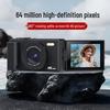 2.8-Inch HD Mirrorless Camera with 180° Flip Screen for Outdoor Vlogging and Student Use