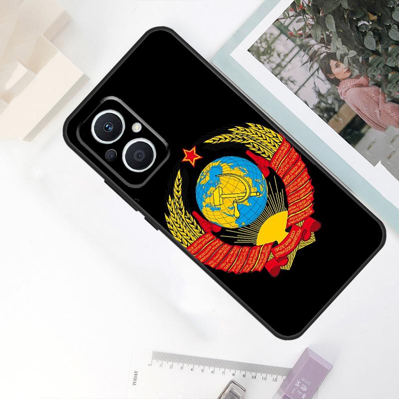 СССР Советский Союз Россия Чехол Для OPPO Reno 11F 10 Pro 4 5 6 7 8 Lite 4Z 5Z 8T OPPO Find X5 X6 Pro X2 X3 Neo Обложка