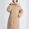 Women's Fashion Padded Jacket Loose Long Over The Knee Thickened Padded Jacket