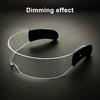 LED Light Up Glasses Neon Sunglasses Glow-in-the-dark Party Favors for Nightclub DJ Dance Music Rave Accessories