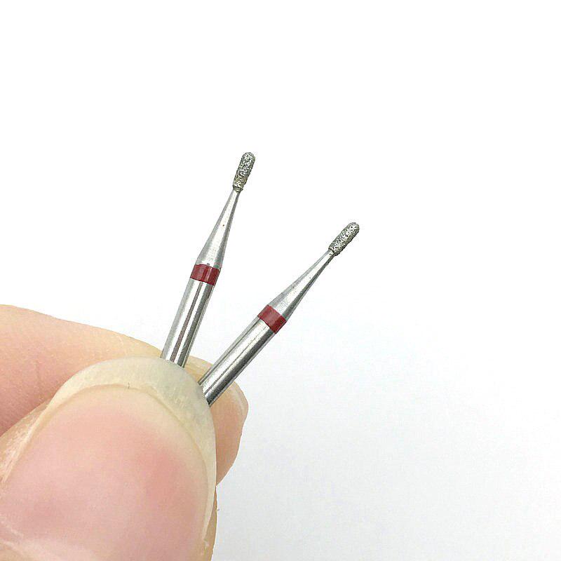 10 шт. стоматологические алмазные боры Diamond FG высокоскоростные боры для полировки и сглаживания зубных боров 1,6 мм CD-51F