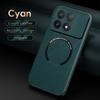 Роскошный кожаный магнитный чехол Magsafe для POCO X6 X5 Pro F5 Pro C65 M6 автомобильный чехол силиконовый противоударный полный защитный чехол