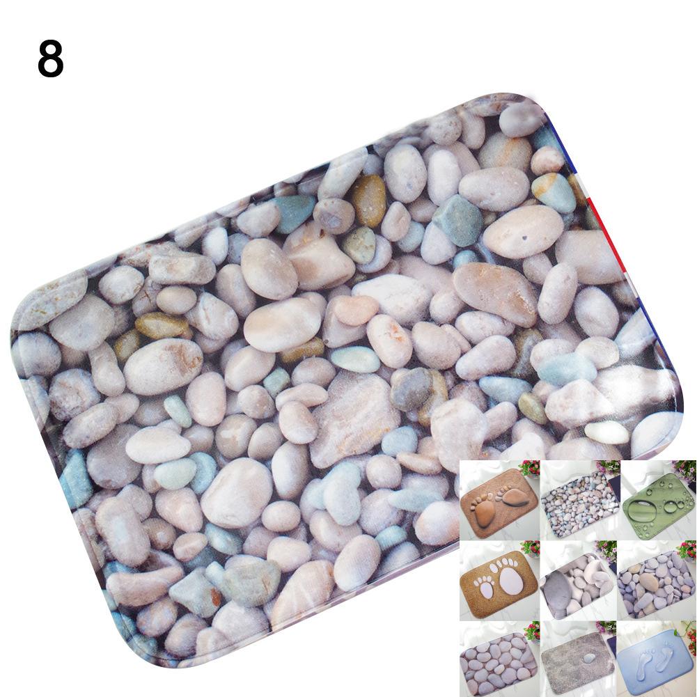 CR Store 3D дверные коврики коврик булыжник с принтом напольные коврики в помещении и на открытом воздухе