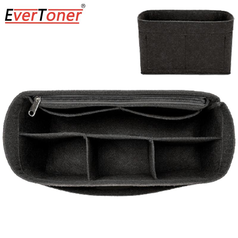 EverToner Войлочный Вкладыш-Органайзер для Сумки-Тоут COCH CITY, Органайзер для Косметички, Дорожная Внутренняя Сумка, Портативный Косметический Органайзер