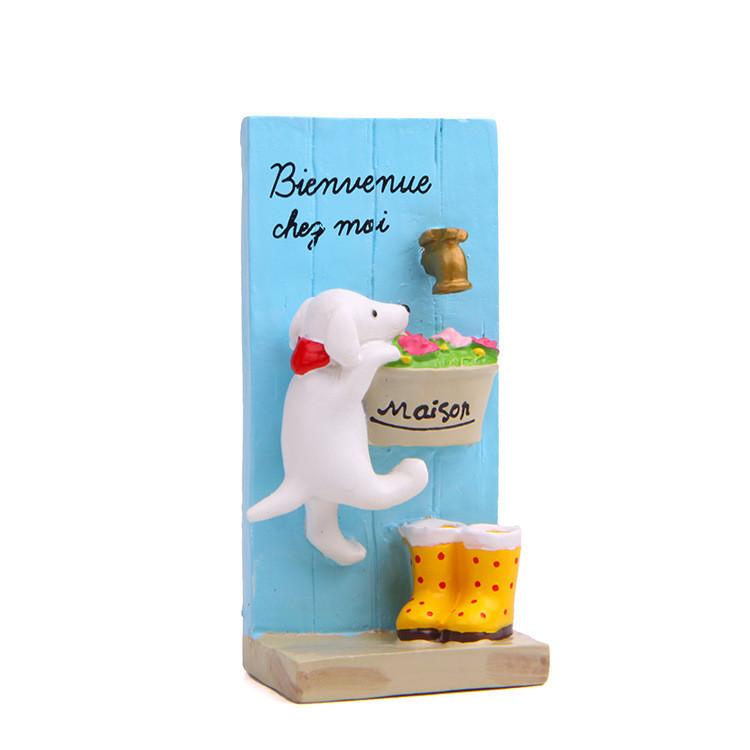 Resin Cat Flower Bed Water Tap Figurine For Garden Scene Decoration And Gift Ideas