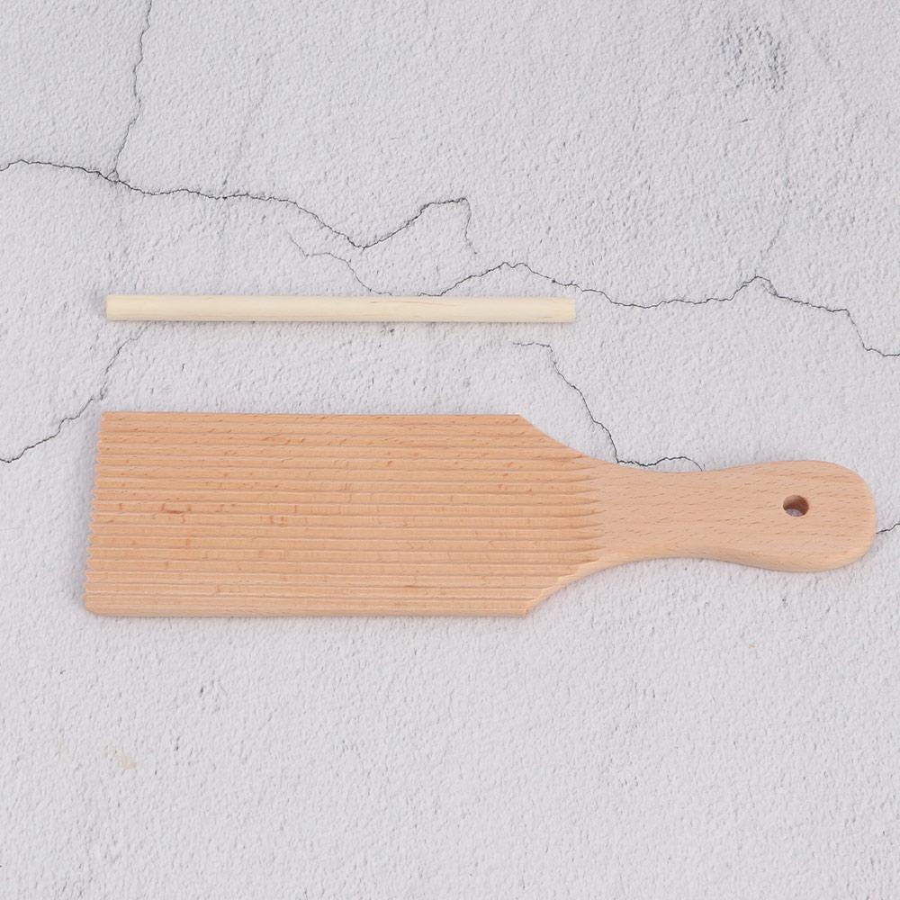 Table Homemade Kitchen Home Use Popsicles Gnocchi Boards Butter Paddle Pasta Board Gnocchi Roller